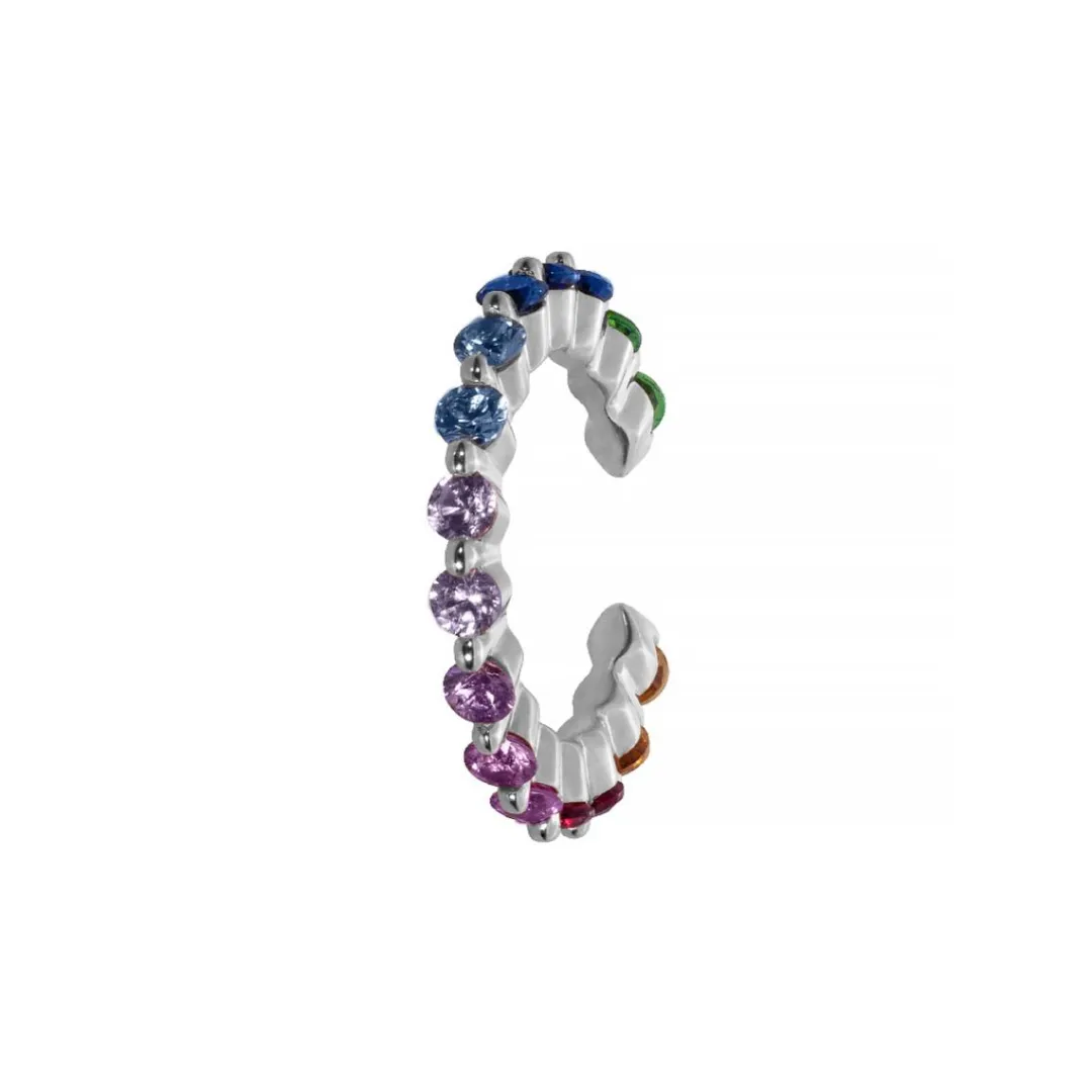 Store Redline Ear Cuff Si Joli Aurelange Rainbow 18KWhiteGold