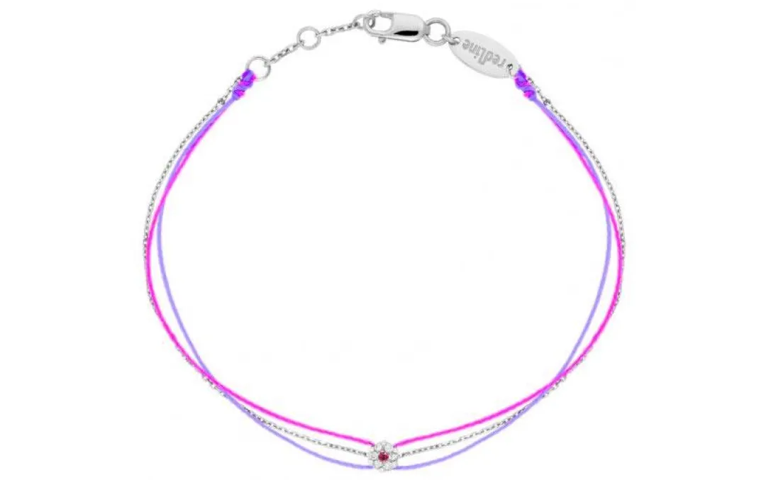 Store Redline Illusion Colored "Pimpant" Saphir Rose 18KWhiteGold