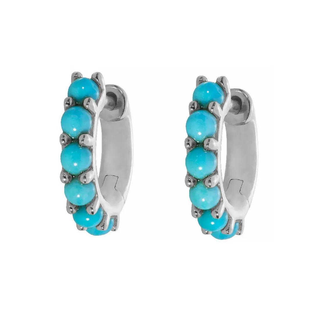 Best Sale Redline Si Joli Mini Creole Turquoise 18KWhiteGold